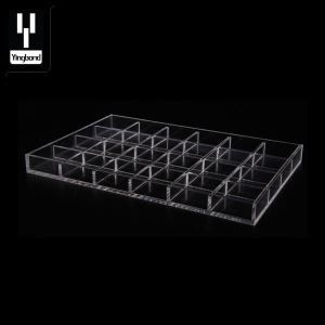 Factory Sale Fashion Black Acrylic Jewelry Display Stand Desktop Plexiglass Necklace Holder