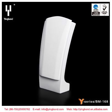 White Black Resin Necklace Jewelry Display Bust Stand MDF Necklace Display
