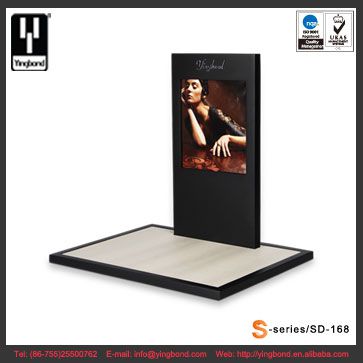 MDF PU Leather Display Black Smart Display Jewelry Display Set