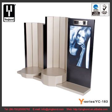 Latest Display Stand Two Mannequin Necklace Display Bust Stand PU MDF Jewelry Display Set